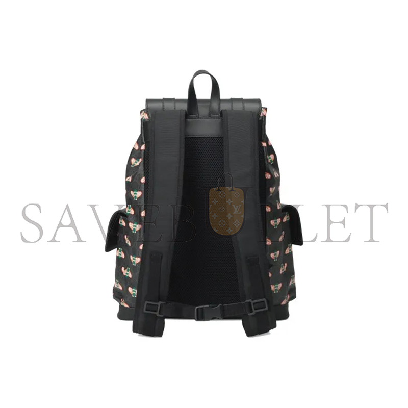 GUCCI BESTIARY BACKPACK WITH BEES 495563 (42*34*16cm）